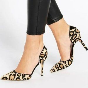Sam Edelman Animal Print Stiletto Heels